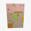 Burton Kramer All That Jazz 5.2 - Bright, Geometric Abstraction, Modernist Acrylic on Board 2015