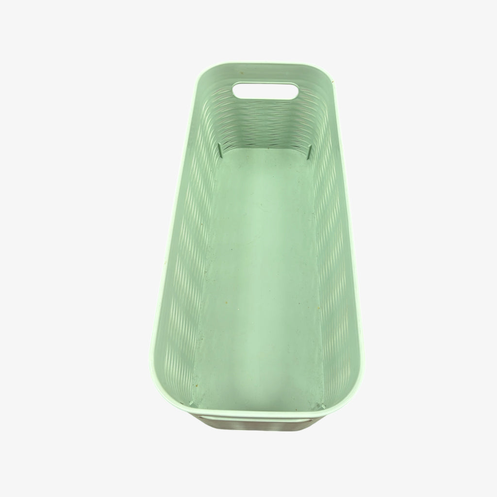 Room Essentials Wave 1/2 Medium Basket Daydream Green