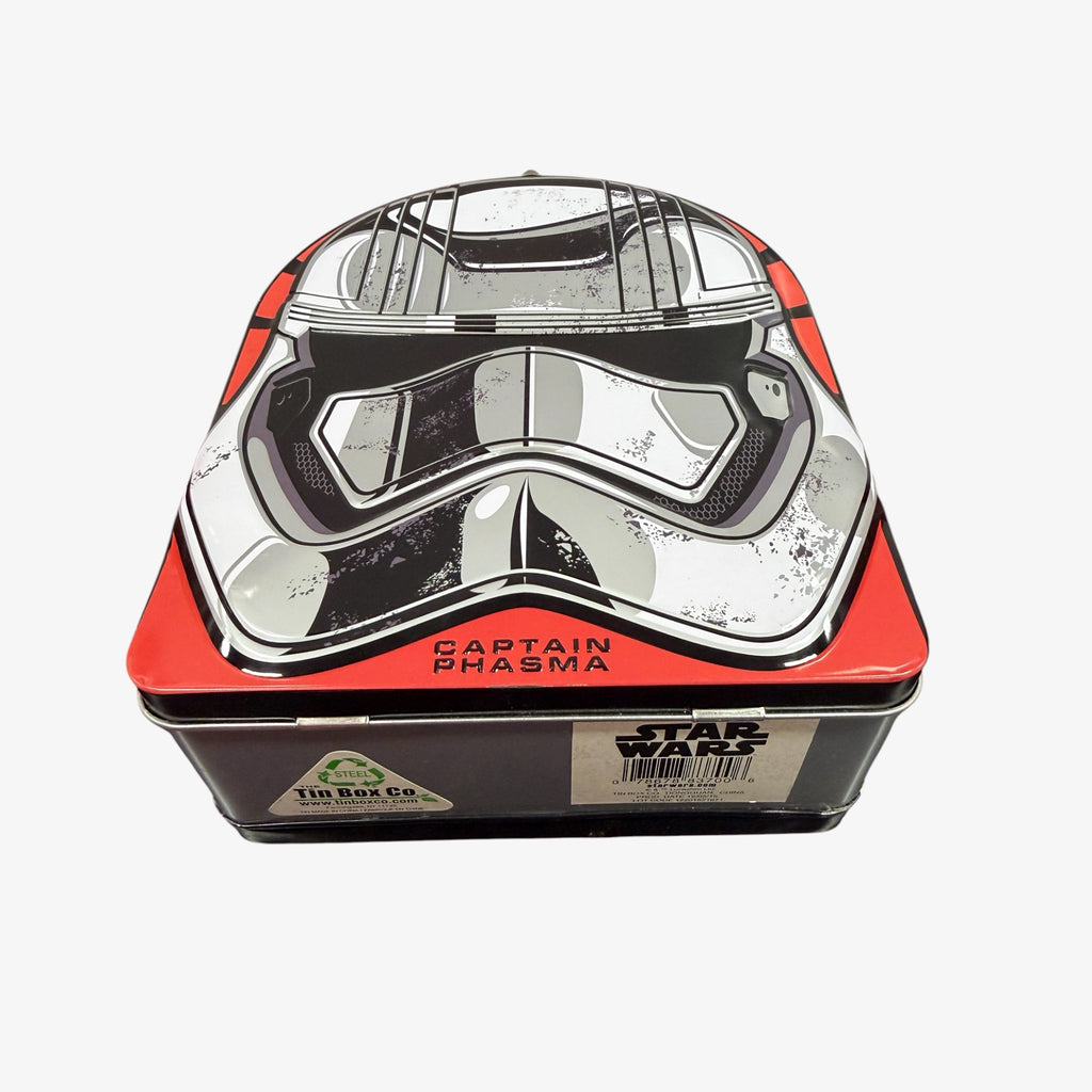Star Wars Captain Phasma Tin Box Company Metal Lunch Box 8"H