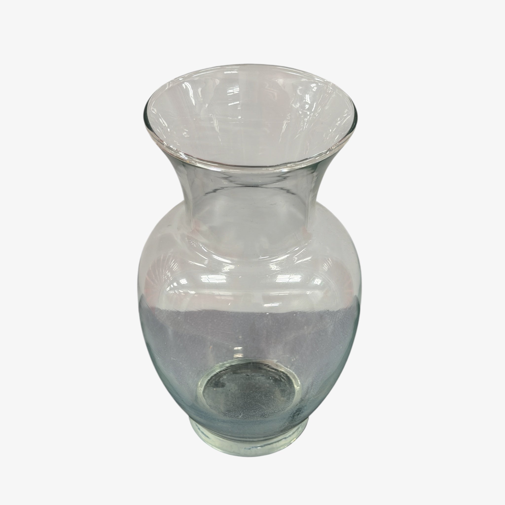 Ginger Clear Vase 4"D x 9.5"H