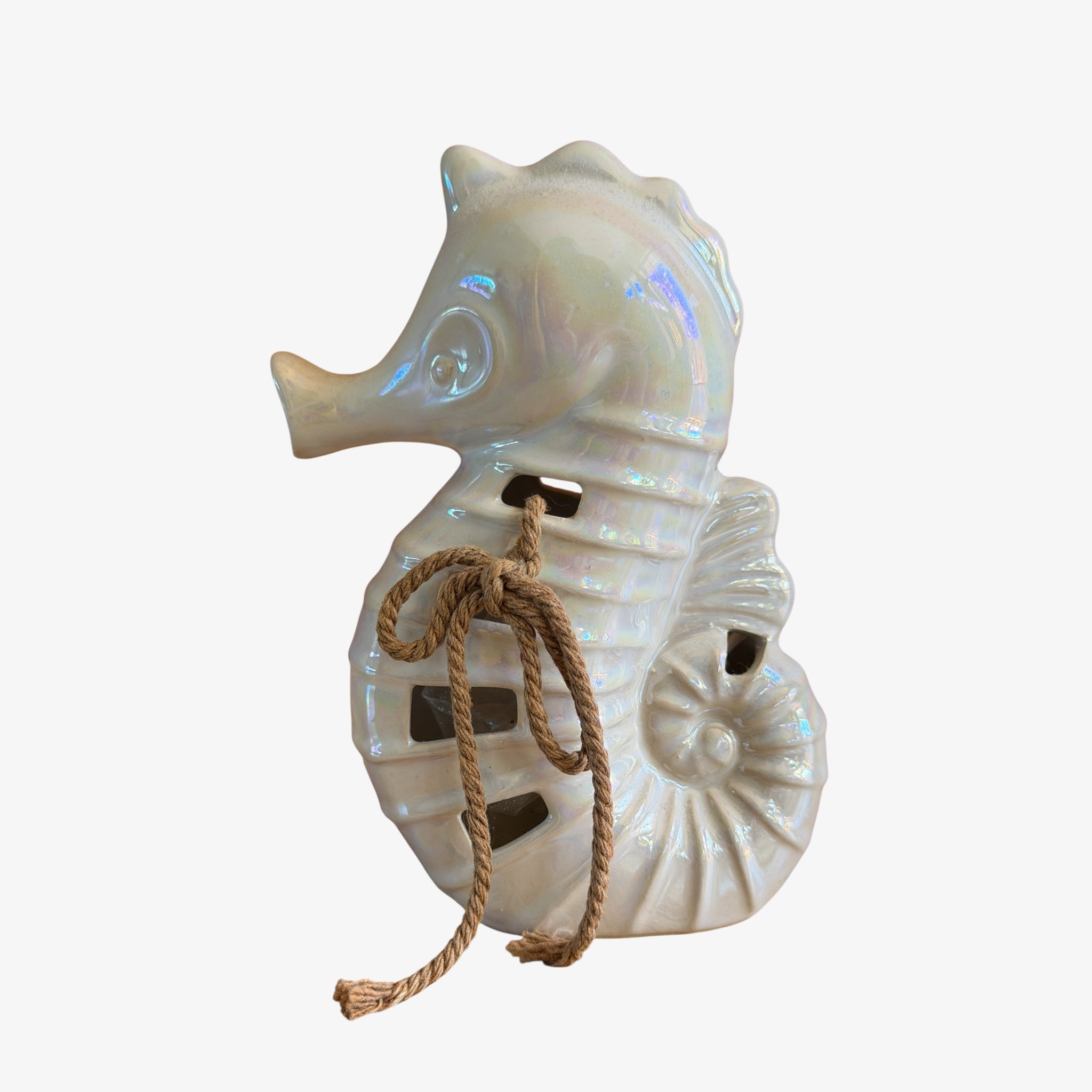 GC Naturals Sea Horse Figurine Potpourri Holder Sachet 6”H