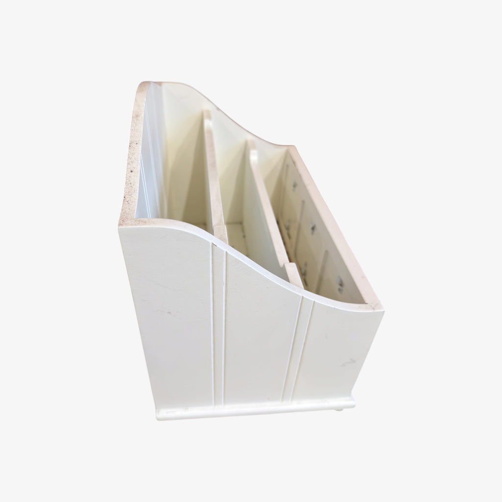 Wooden Desk Organizer 12"L x 7"W x 10"H