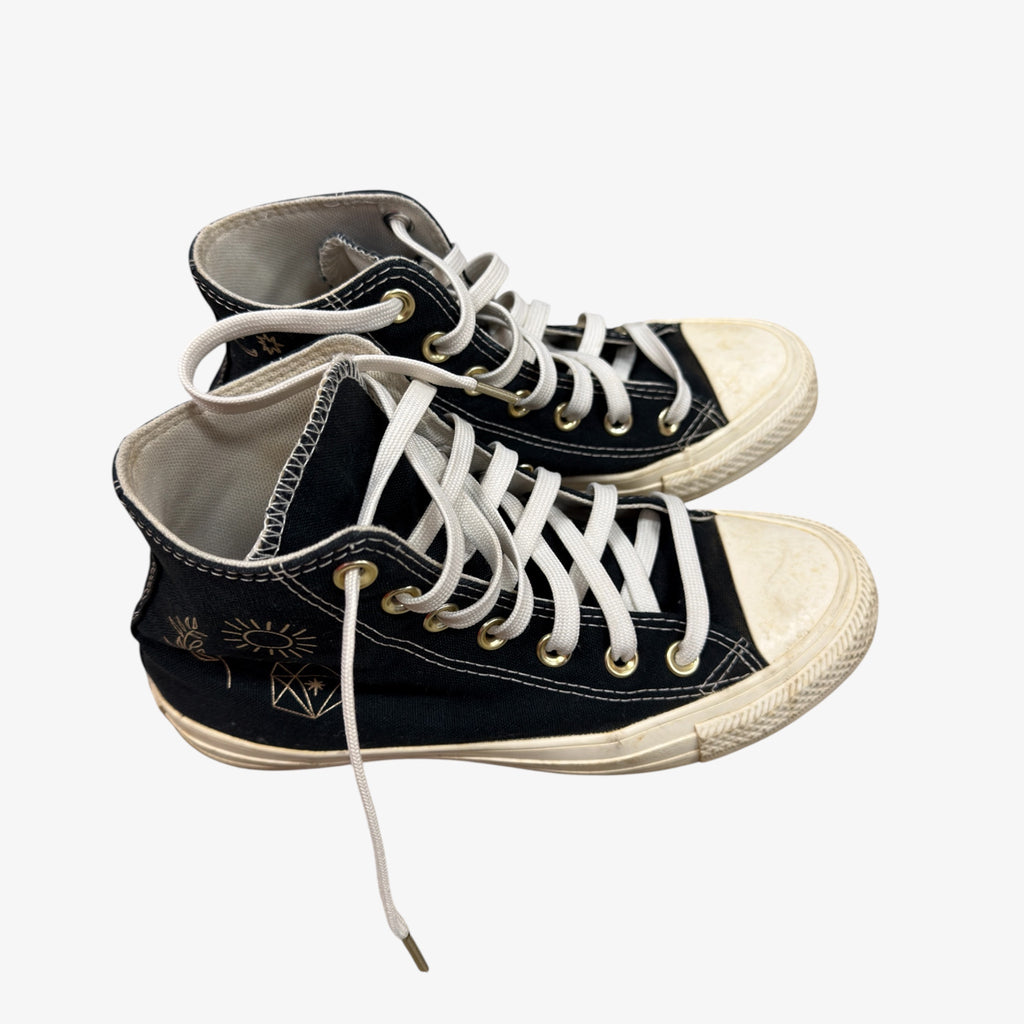 Converse Chuck Taylor All Star High "Golden Elements" Sneakers Size: 6