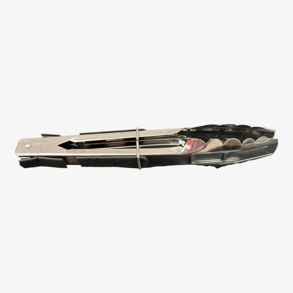 Stainless Steel Kitchen Tongs for Grilling or Serving 9"L