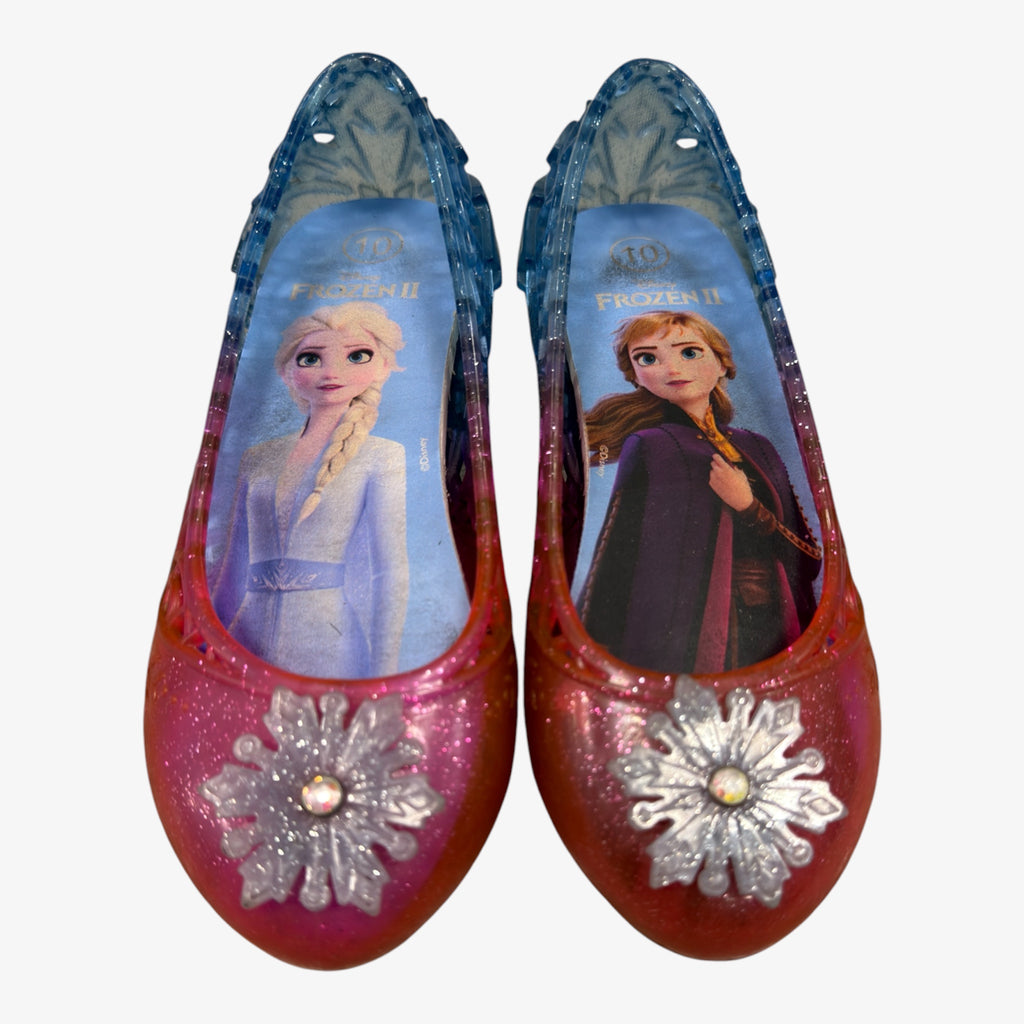 Disney Frozen II Toddler Girls' Slip-on Jelly Flats Size: 10