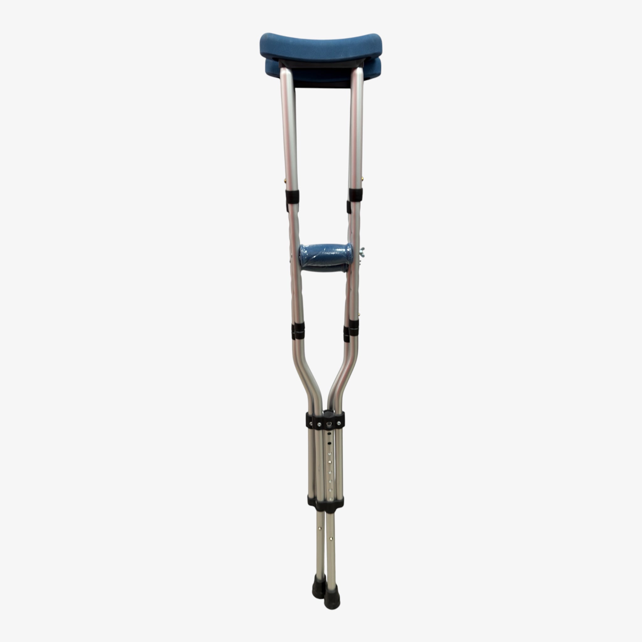 Carex Aluminium Folding Underarm Crutches for Youth, Adult, and Tall Users, 250 lb Capacity, Gray
