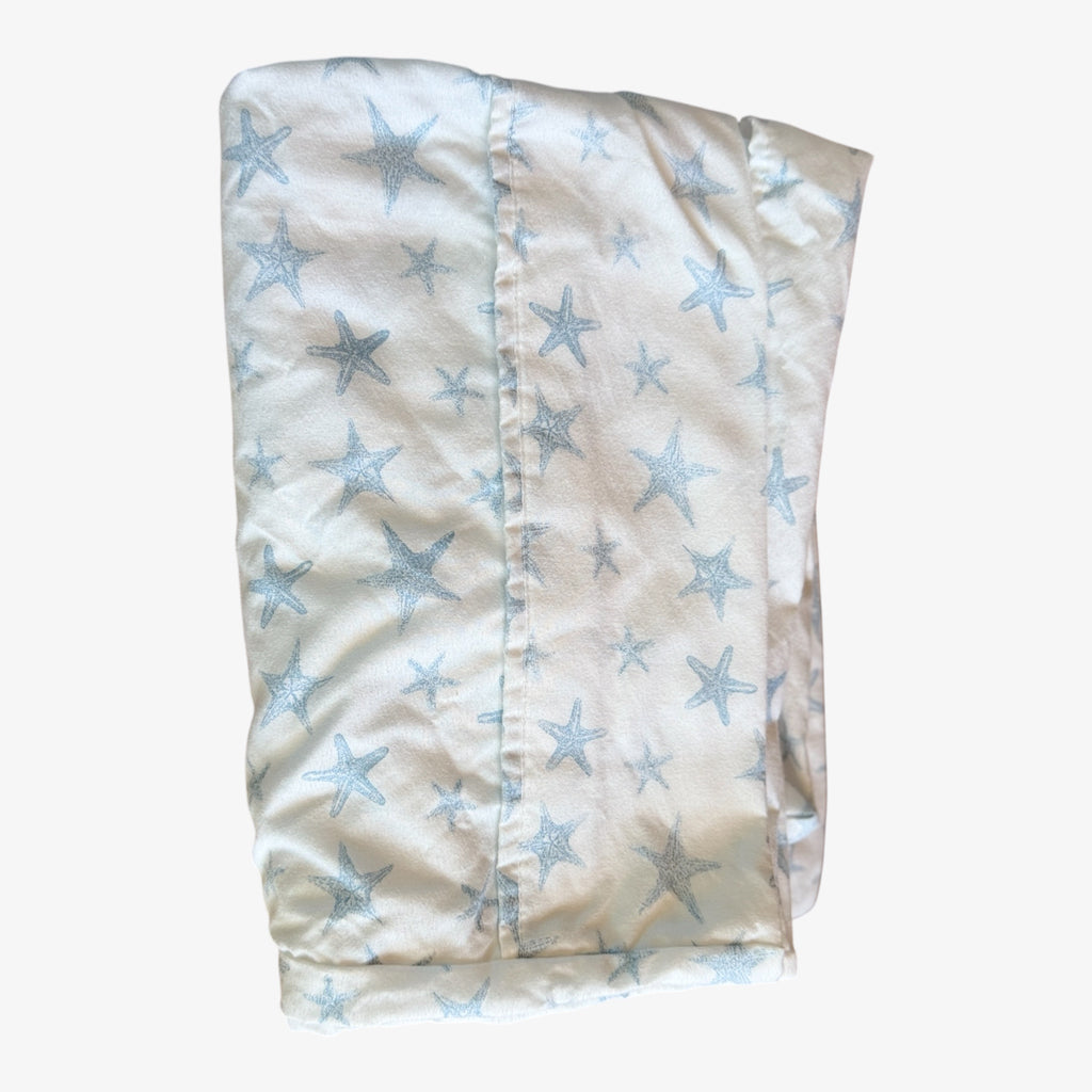 Set of 2 Star-patterned Cotton Pillowcases