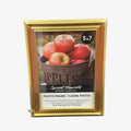 Special Moments Plastic Grooved Photo Frames Gold 5" x 7"