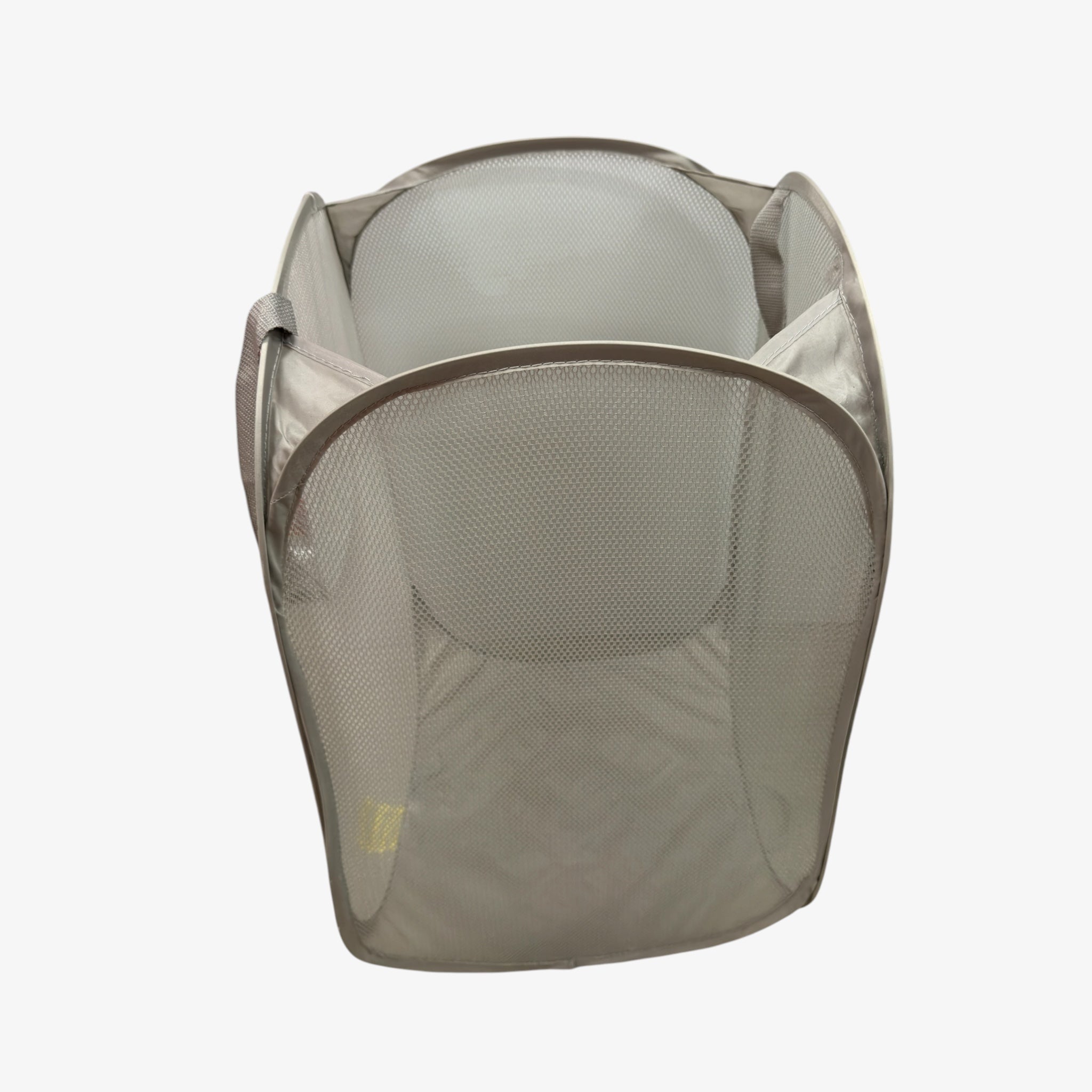 Light Grey Pop-up Mesh Hamper - Brightroom™24" (H) x 14" (W) x 14" (D)