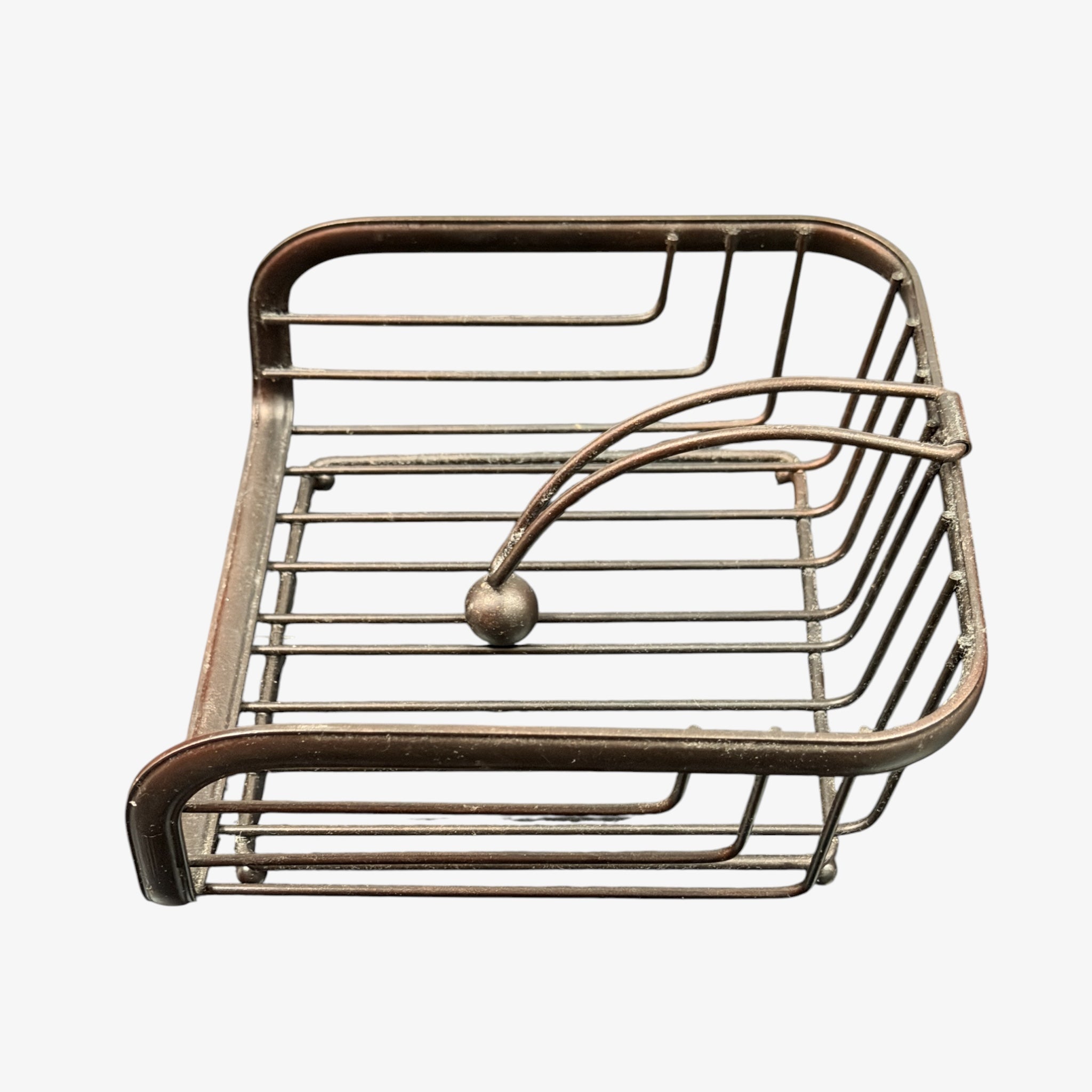 Ashley Weighted Napkin Holder Bronze Finish 7.5" x 7.5" x 3.5"