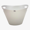 Translucent White Simply Essential Plastic Wastebasket