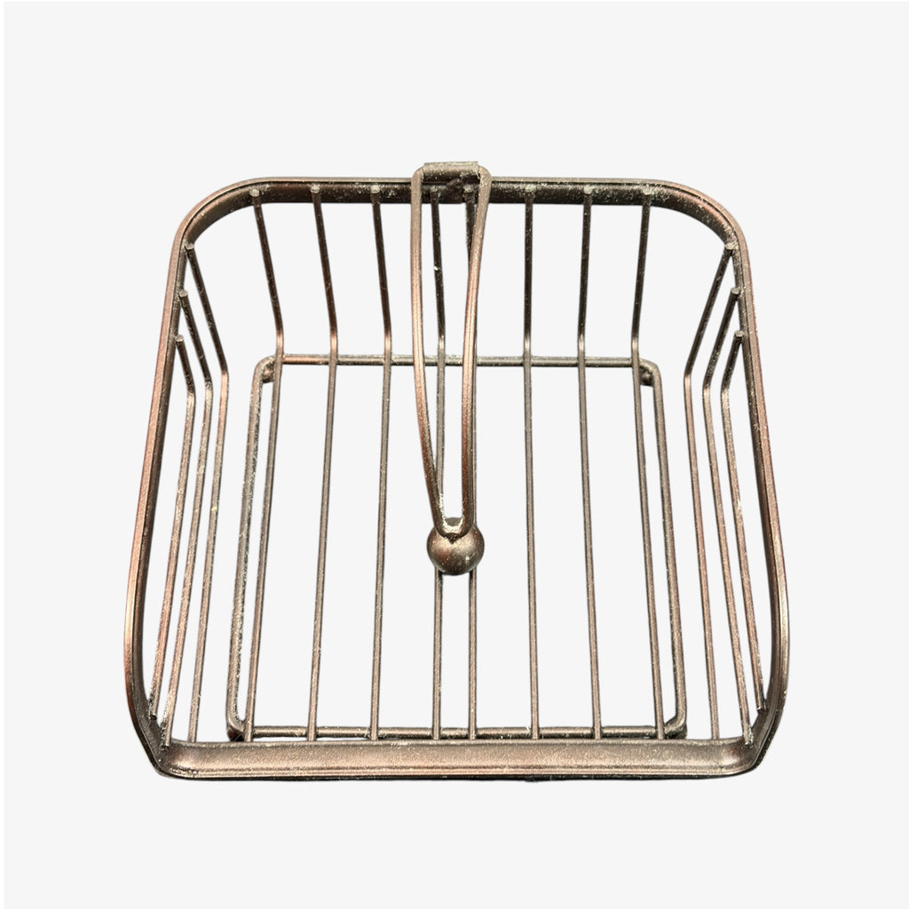 Ashley Weighted Napkin Holder Bronze Finish 7.5" x 7.5" x 3.5"