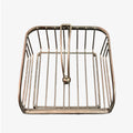 Ashley Weighted Napkin Holder Bronze Finish 7.5" x 7.5" x 3.5"