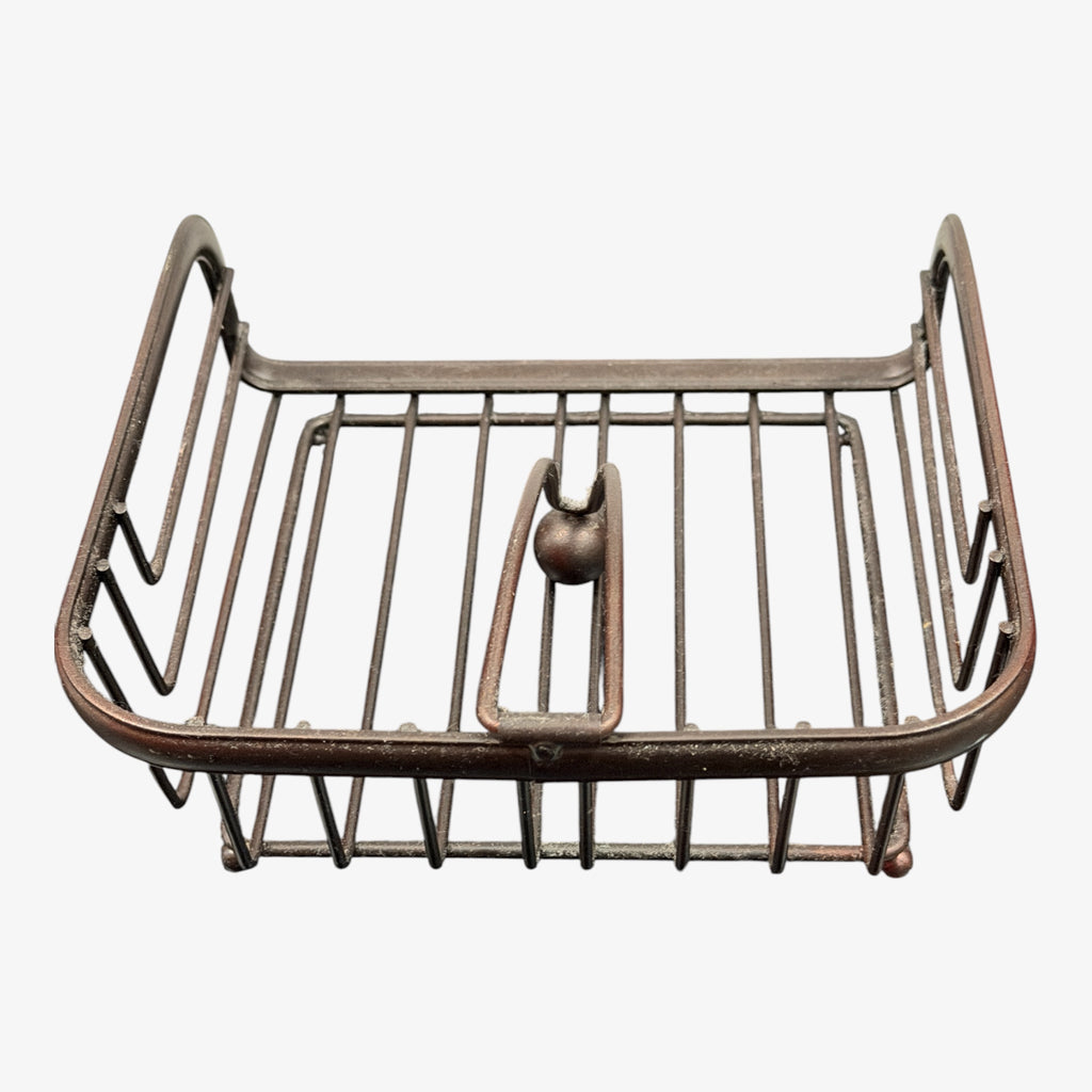 Ashley Weighted Napkin Holder Bronze Finish 7.5" x 7.5" x 3.5"