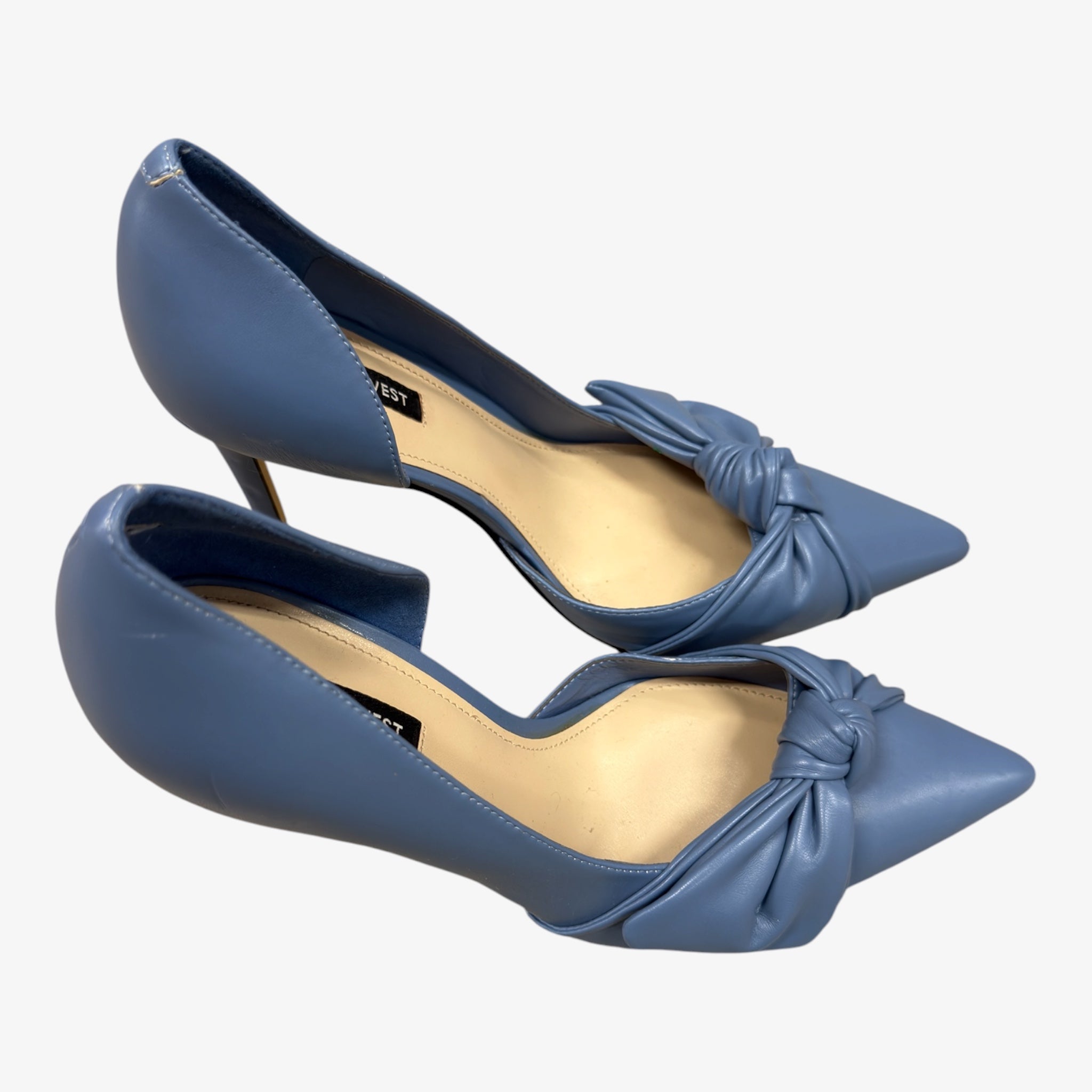 Nine West Tazz Pointy-toe Pumps Light Blue Size: 9.5