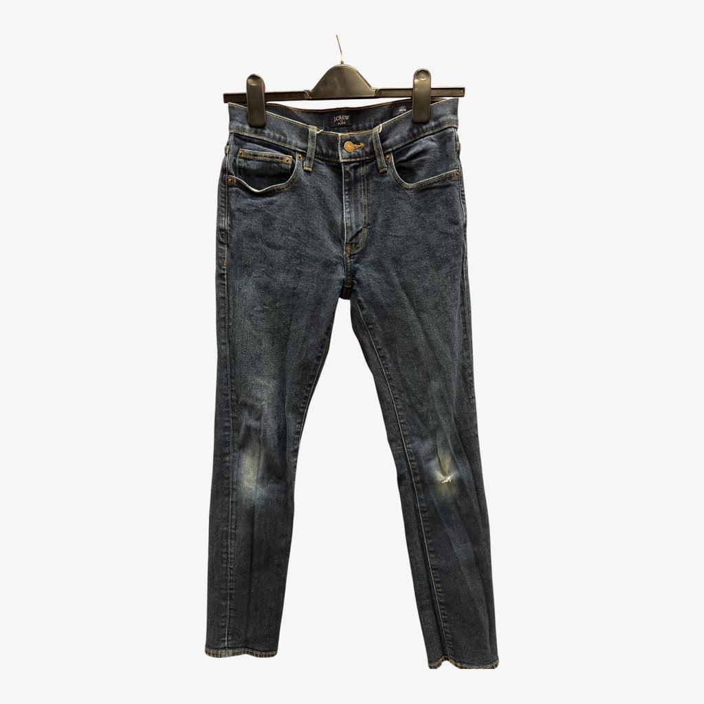 J.Crew Men's 484 Slim-fit Stretch Jeans in a Dark Wash Size: 28 x 30