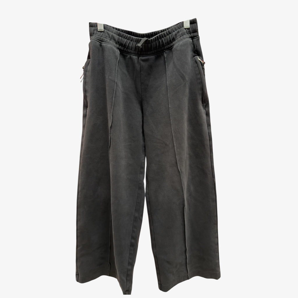 Old Navy High-Waisted Dynamic Fleece Zip-Pocket Wide-Leg Sweatpants Size: PS