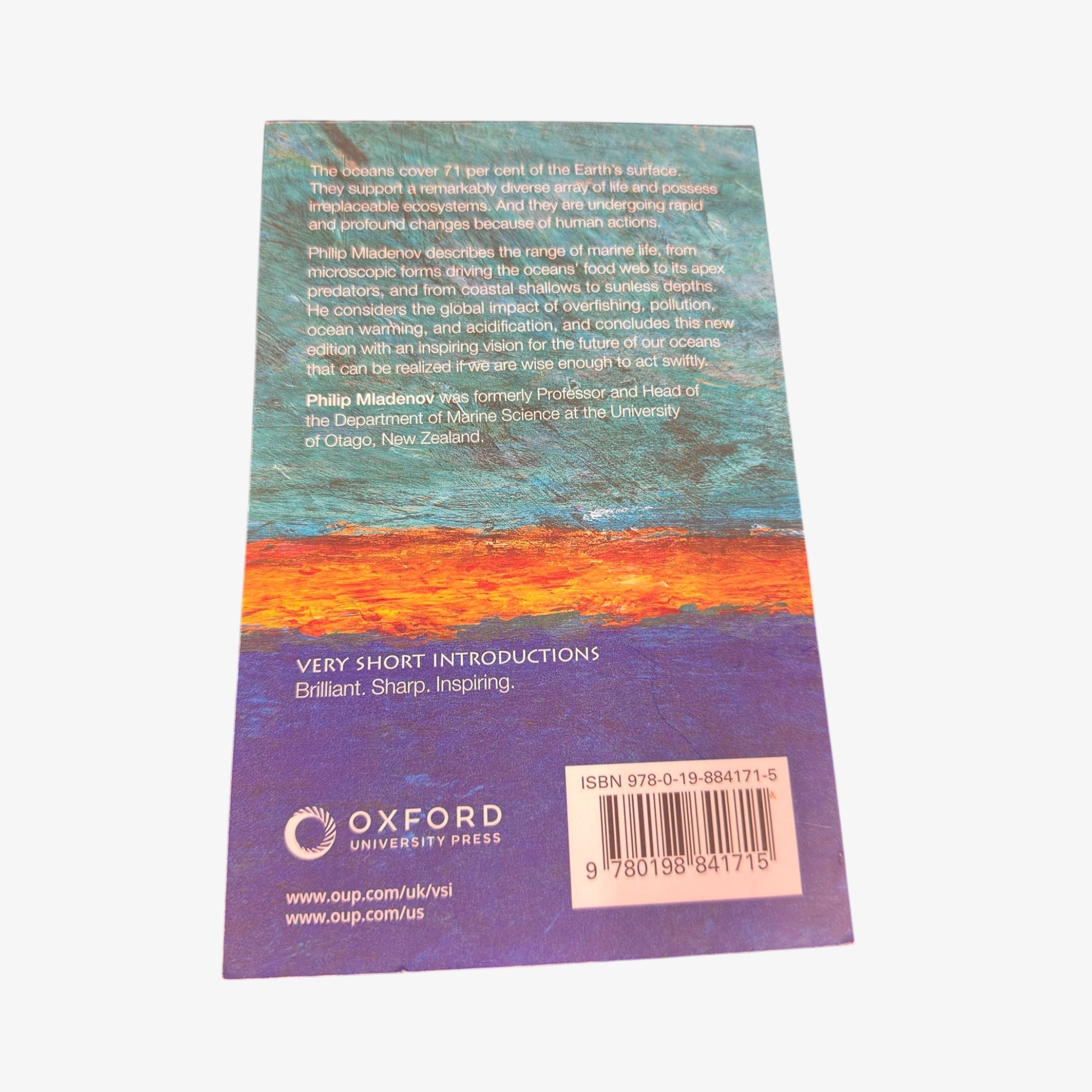 Marine Biology: A Very Short Introduction (Second Edition) by Philip V. Mladenov, published by Oxford University Press.