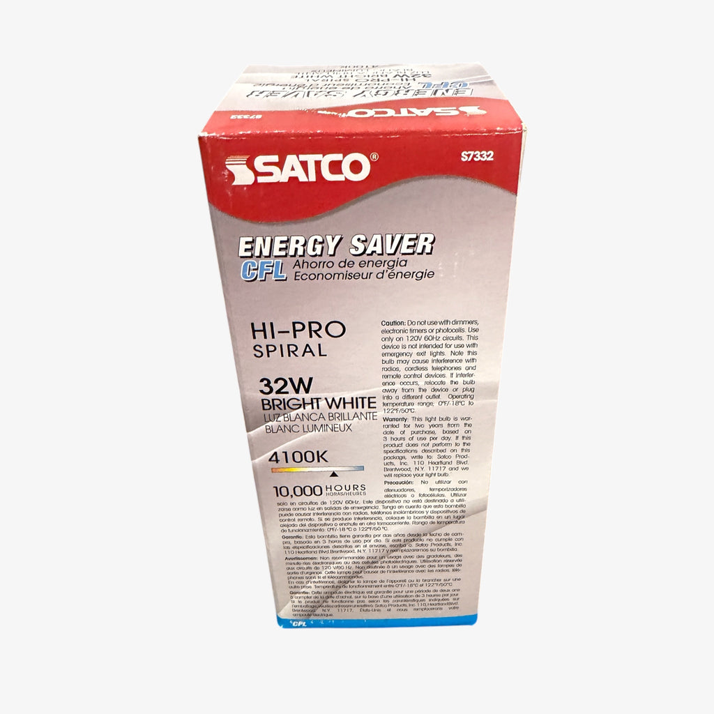 Satco S7332 Hi-Pro Spiral Compact Fluorescent (CFL) Bulb