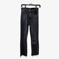 Mother High-Rise Straight Leg Jeans Size: 25