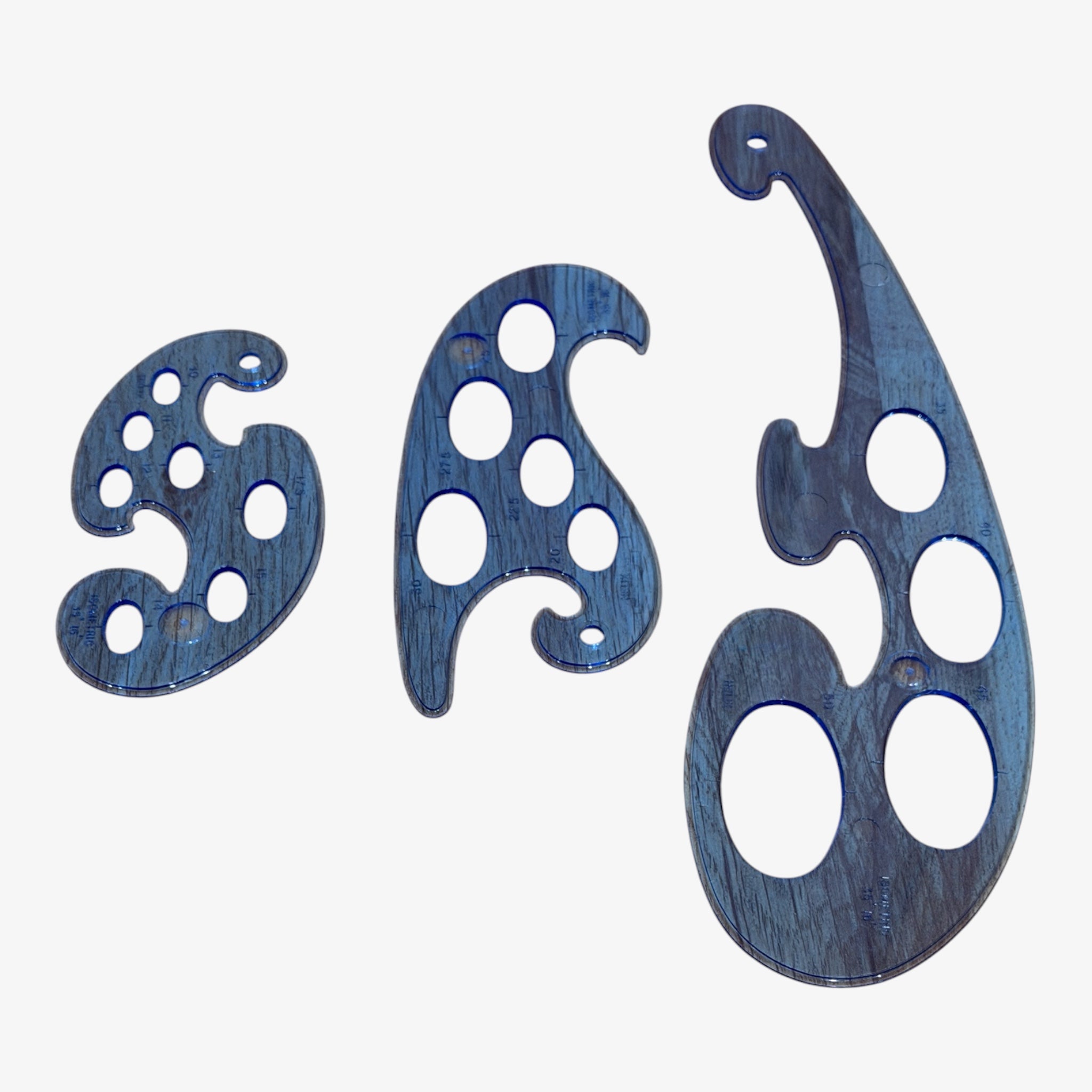 Helix French Curve Set of 3