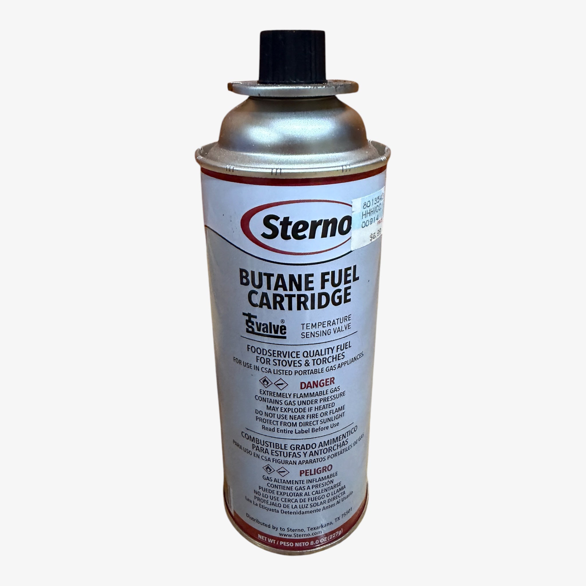 Sterno Butane Fuel Cartridge 8 oz