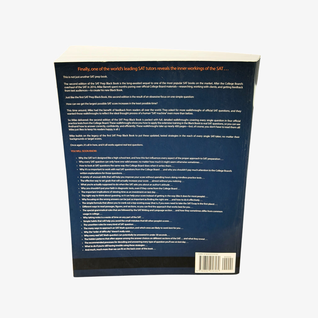 SAT Prep Black Book: The Most Effective SAT Strategies Ever Published, Second Edition