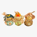 Set of 3 Scarecrows Fall Table Top Decoration 5"H