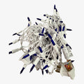 Novelty Lights 11 Feet 50 Bulb Incandescent Mini Light String Blue