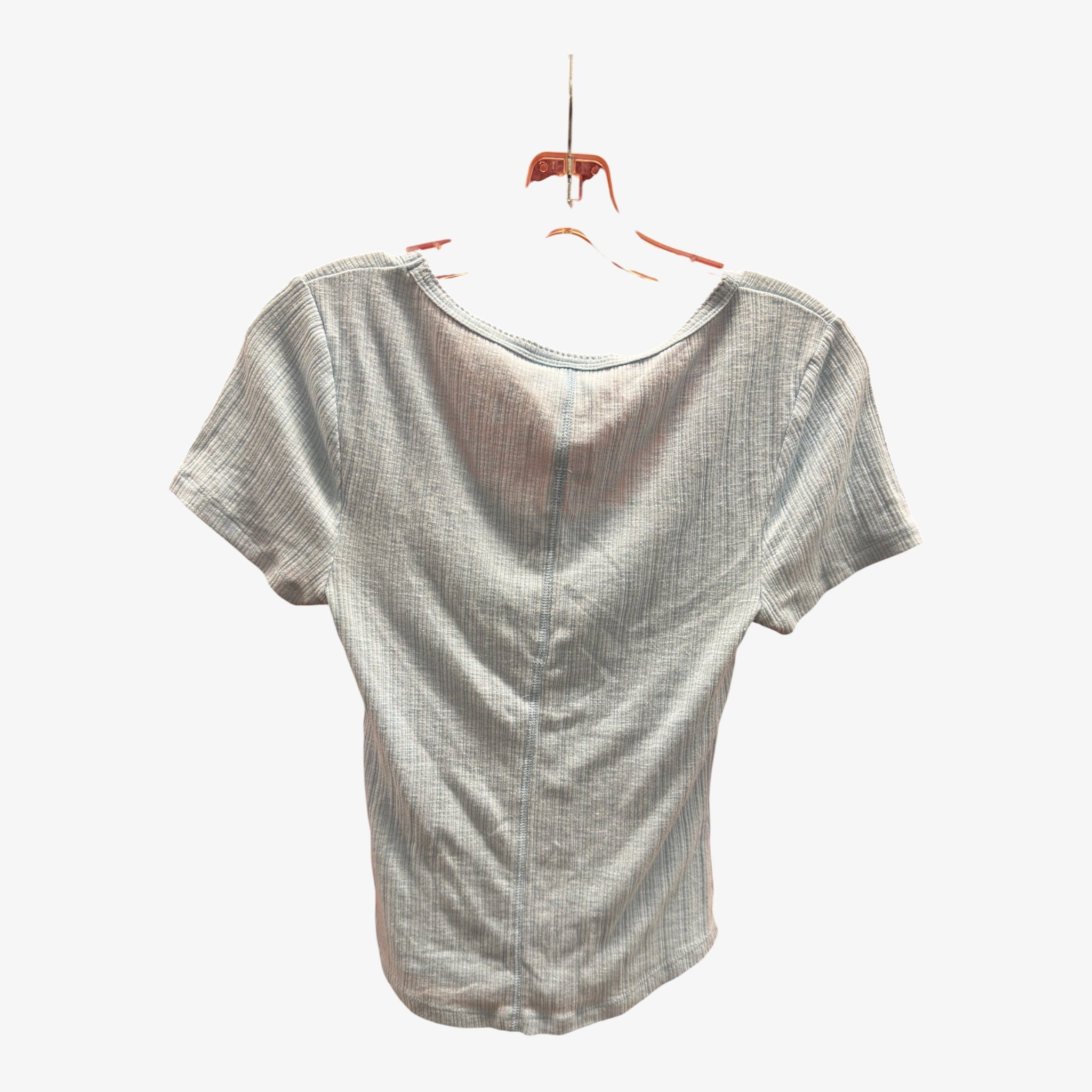 Universal Thread Ribbed Short-Sleeve Top Size: M
