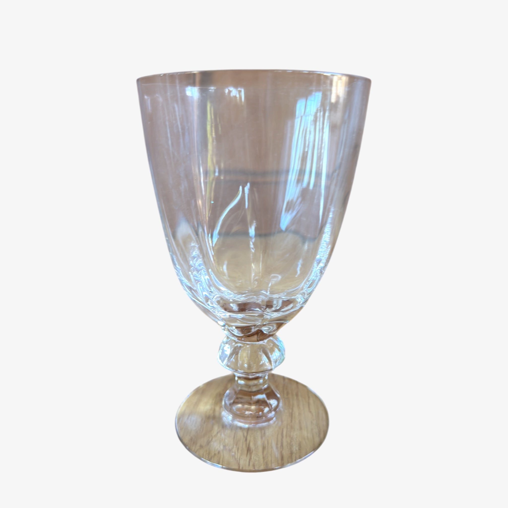 Heisey Crystolite Water Goblets Blown Glasses 5 3/4"