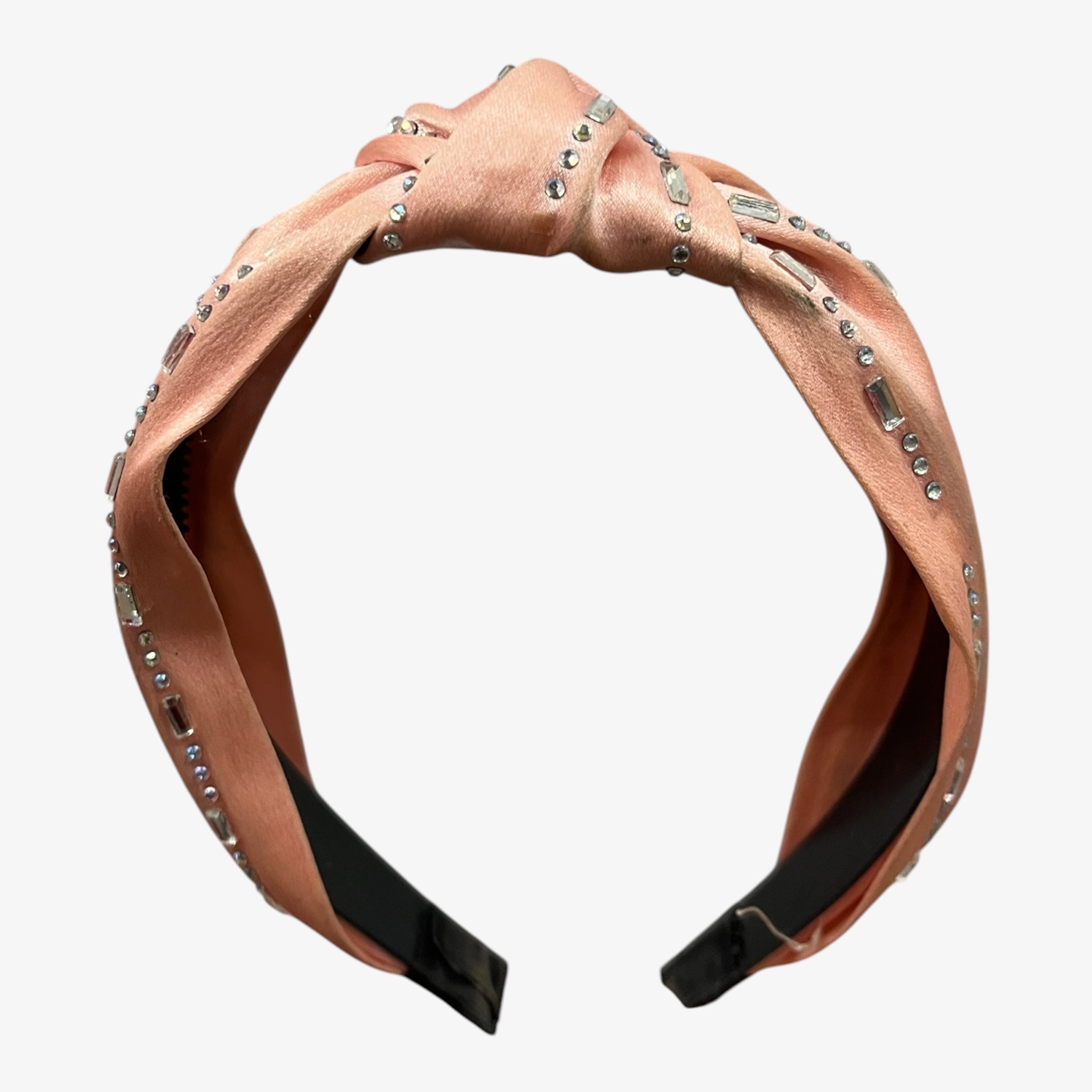 Rhinestone Wide Knotted Headband