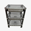 3- Tier Kitchen Storage Plastic Rack 19" x 10.5" x 14.5"