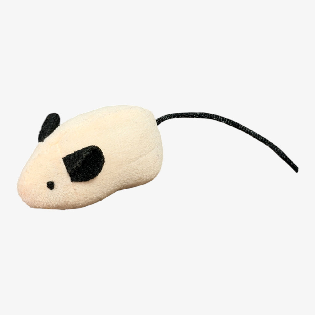 Da Wooly Mouse Interactive Cat Toy 2"L