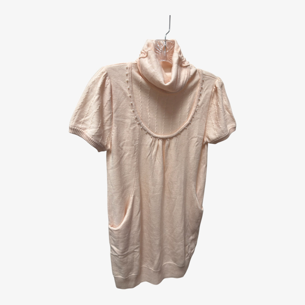 Light Pink Casablanca Sweater Dress Size: XL