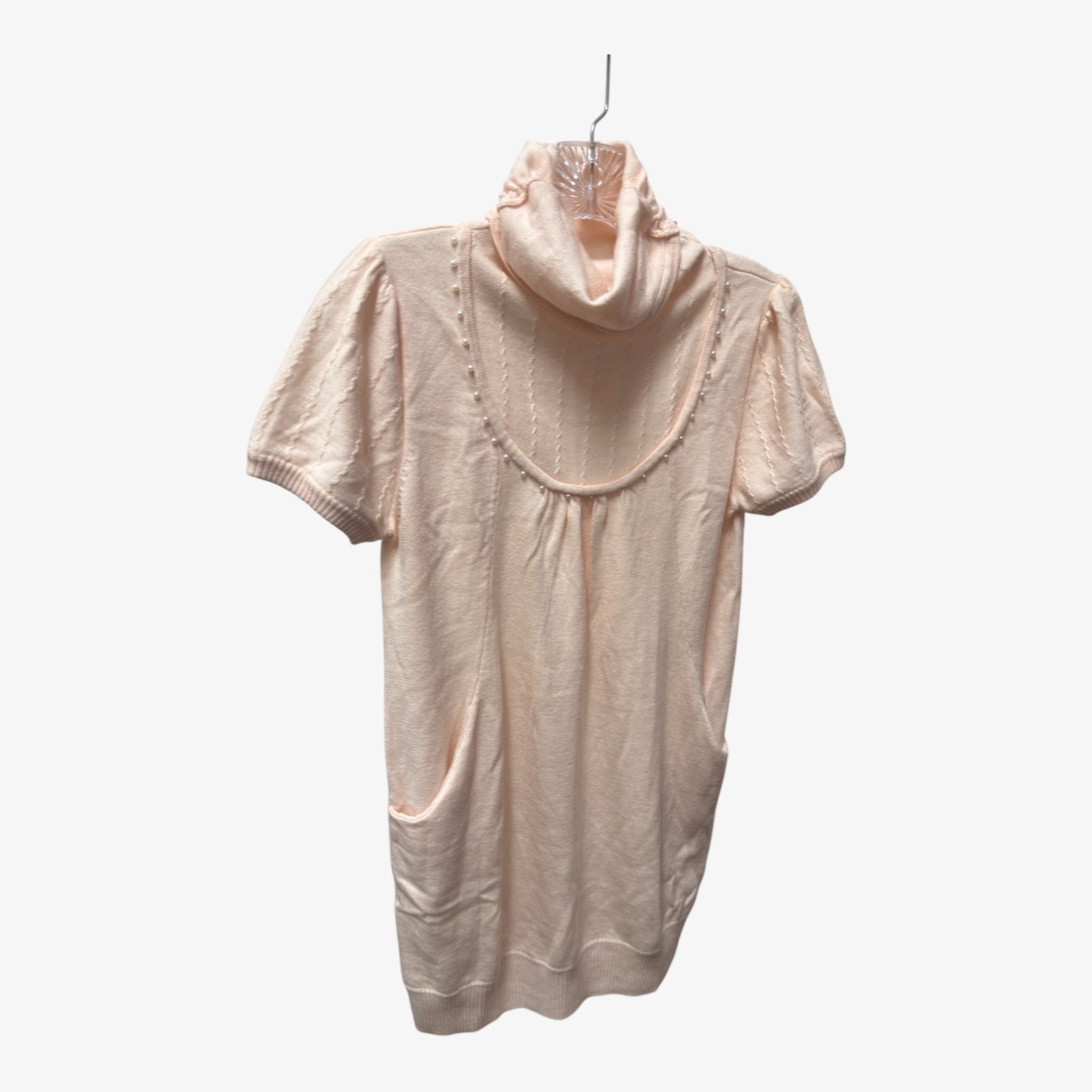 Light Pink Casablanca Sweater Dress Size: XL