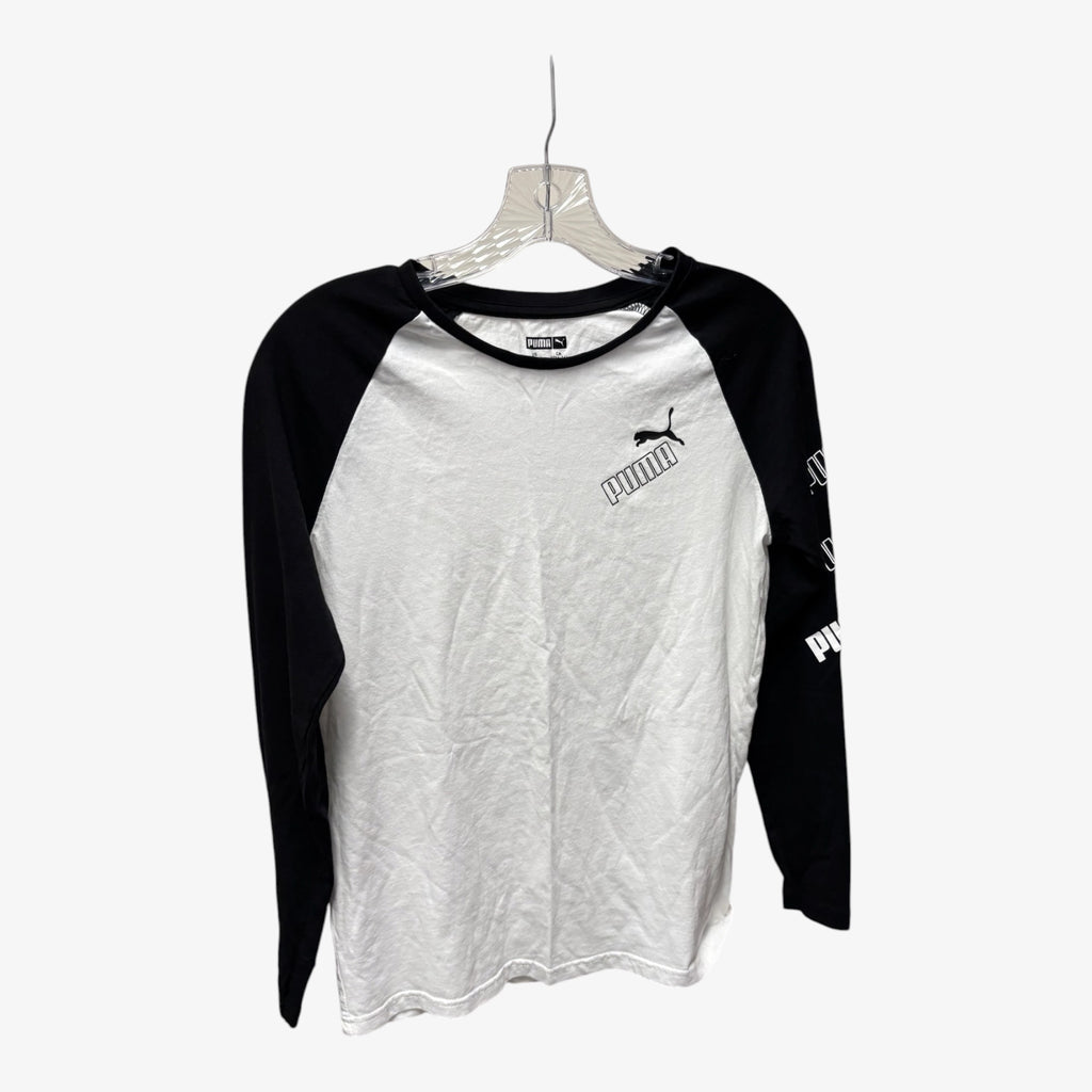 Puma Archive Logo Raglan Long-sleeve Youth T-Shirt  Size: L