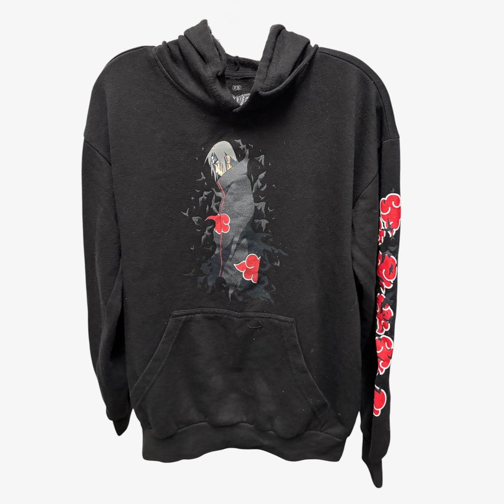 Fashion Nova Naruto Akatsuki Itachi Hoodie Black Size: XS