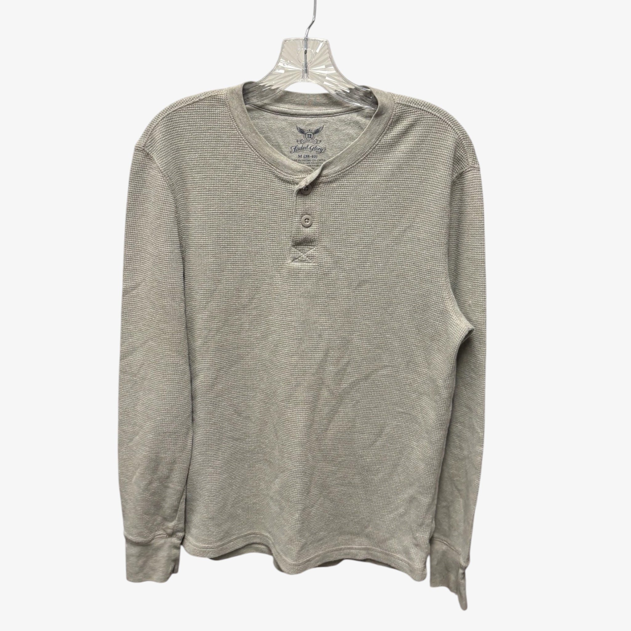 Faded Glory Men's Long-sleeve Thermal Shirt Size: M(38-40)