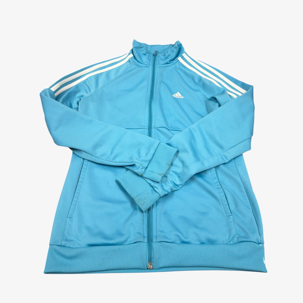 Women's Adidas Track Jacket Light Blue Size: S