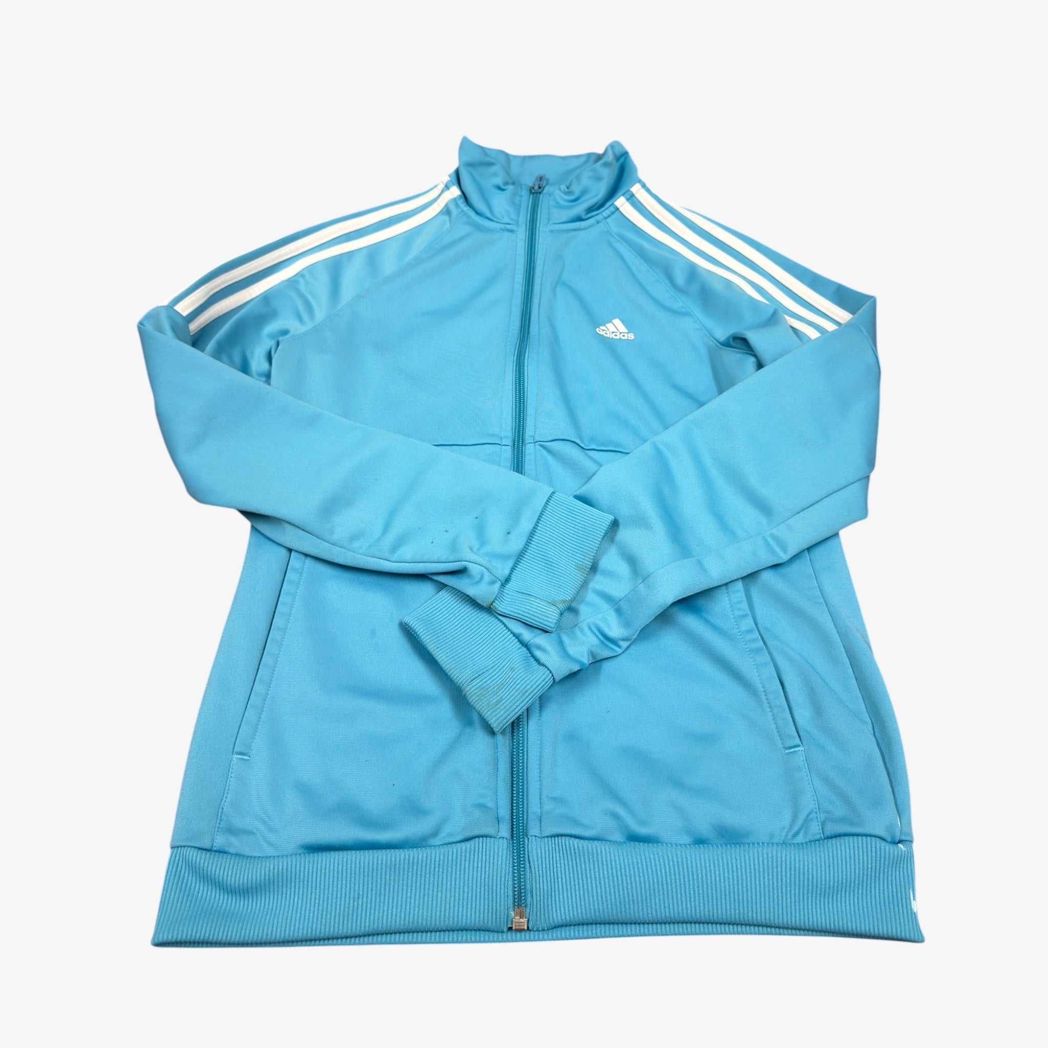 Women's Adidas Track Jacket Light Blue Size: S