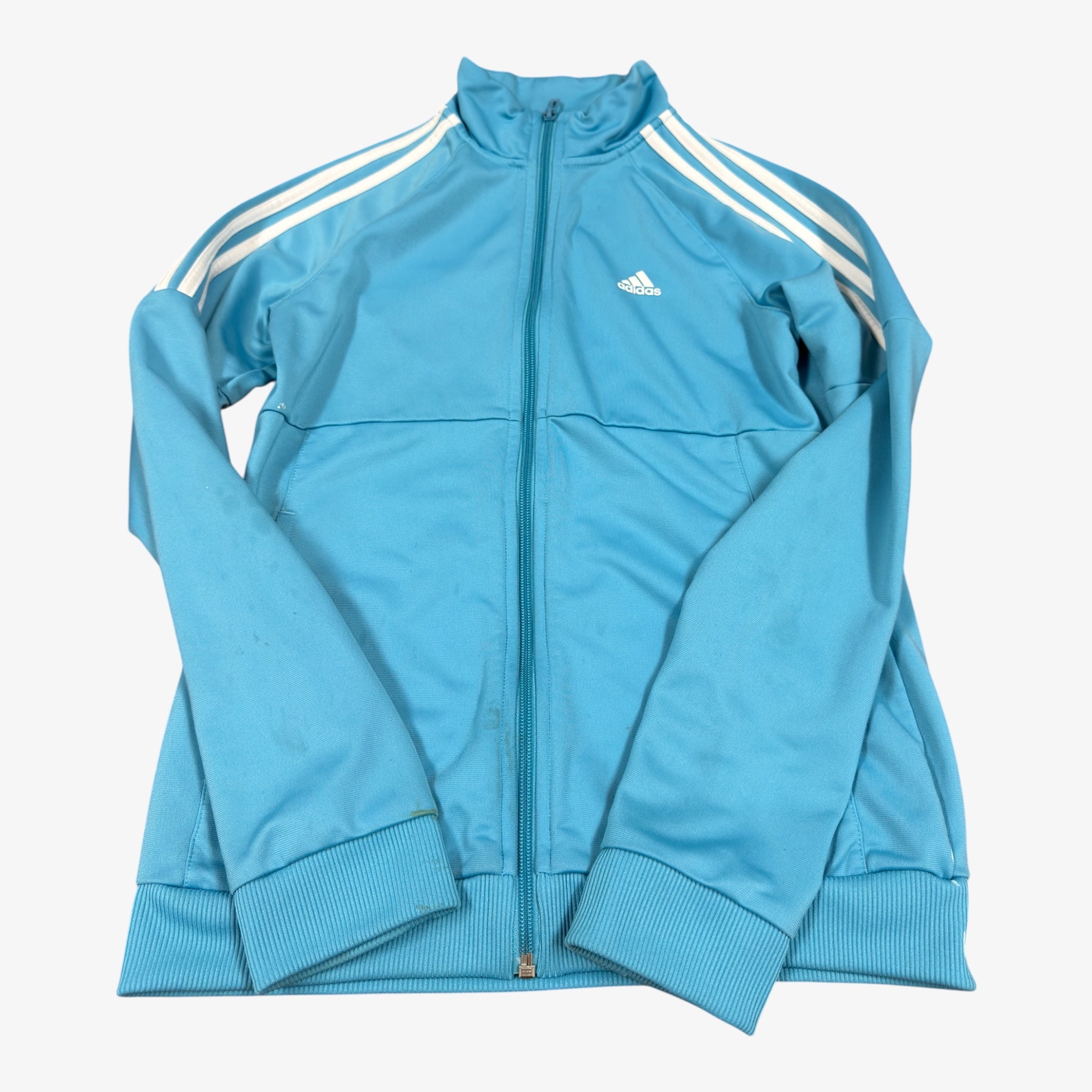 Women's Adidas Track Jacket Light Blue Size: S