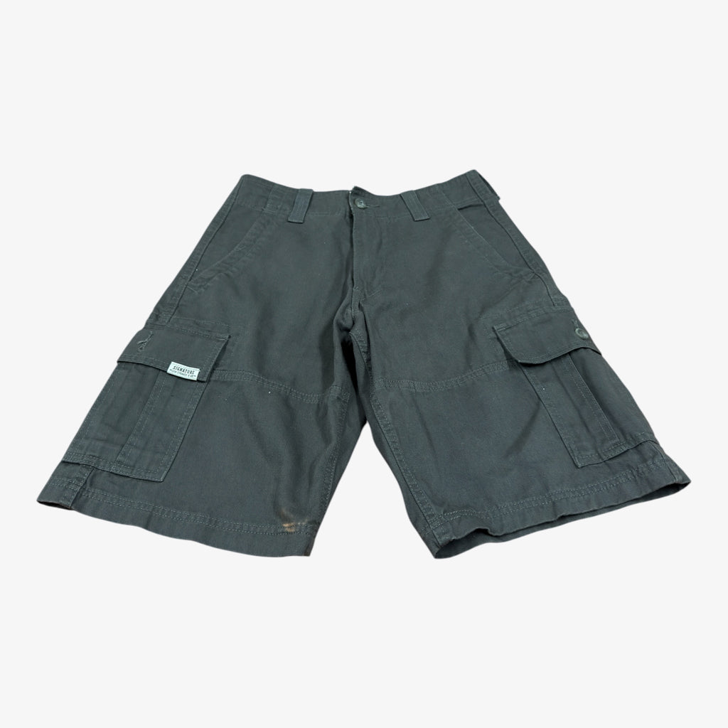 Levi Strauss Signature Gray Mens Cargo Shorts Size: 28W