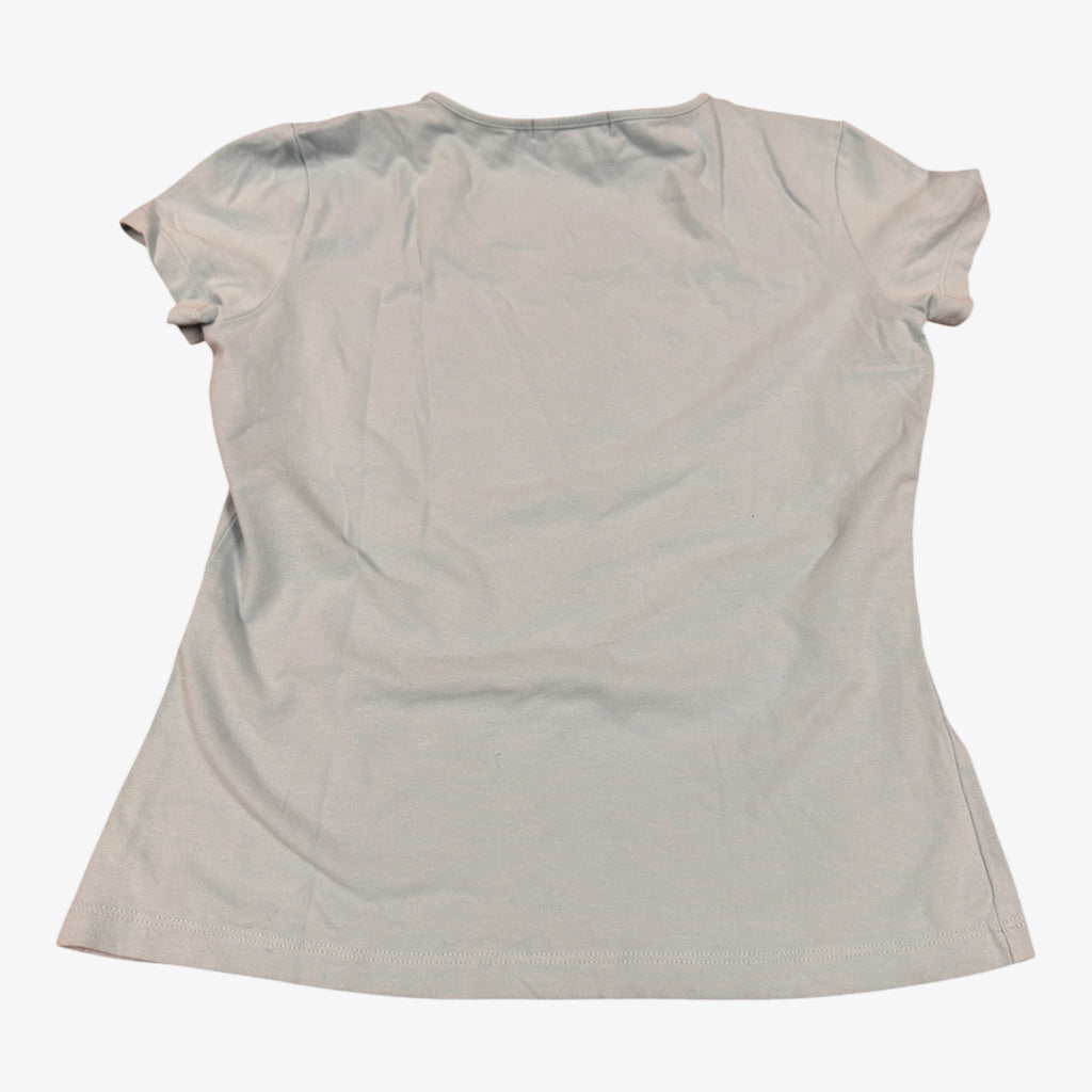 Petite Sophisticate Women's Stretch Graphic Tee Light Blue Size: P