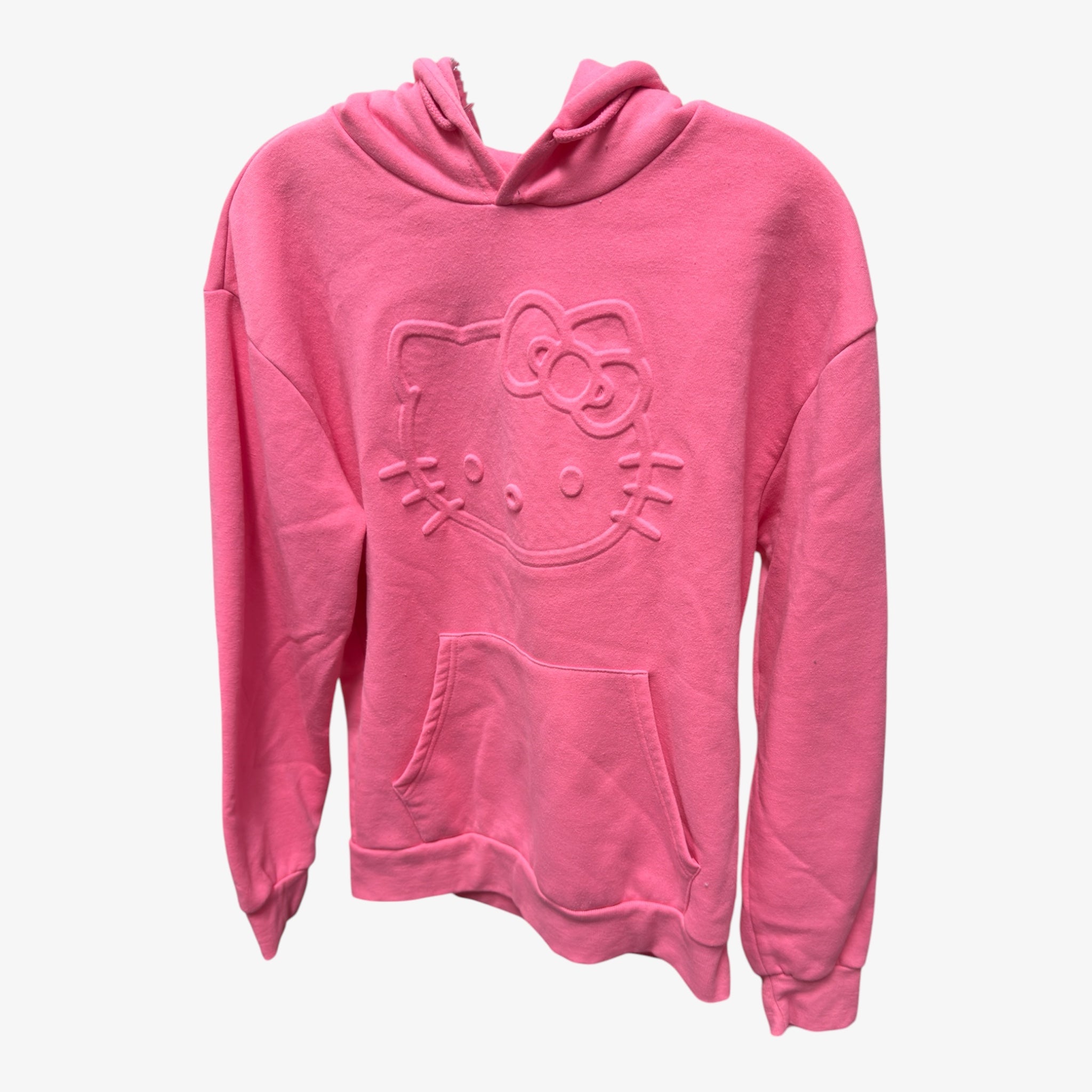 Aeropostale Hello Kitty Embossed Face Pullover Hoodie Size: S