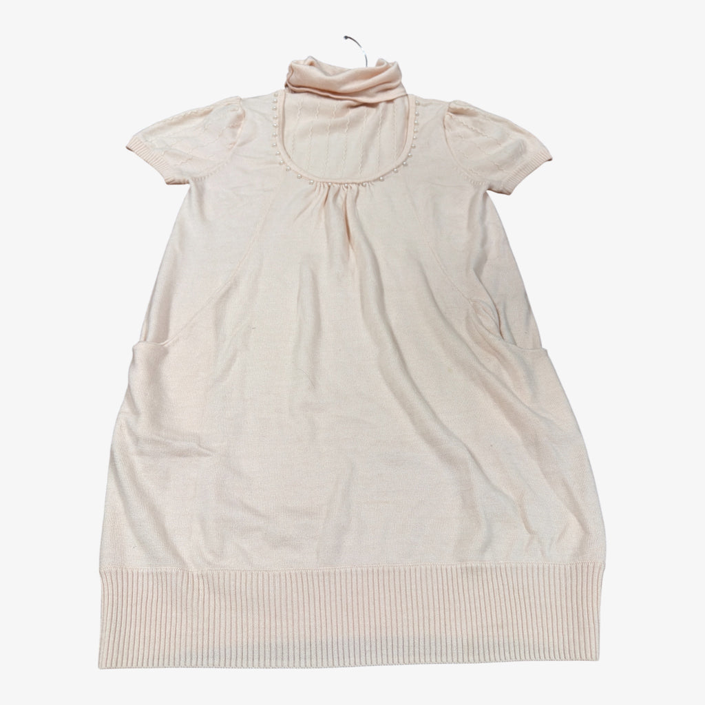 Light Pink Casablanca Sweater Dress Size: XL
