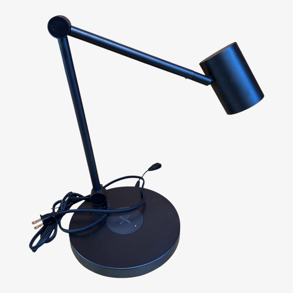 IKEA NYMÅNE Work Lamp with Wireless Charging, Anthracite