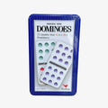 Cardinal Double Nine Dominoes Set in Tin Container