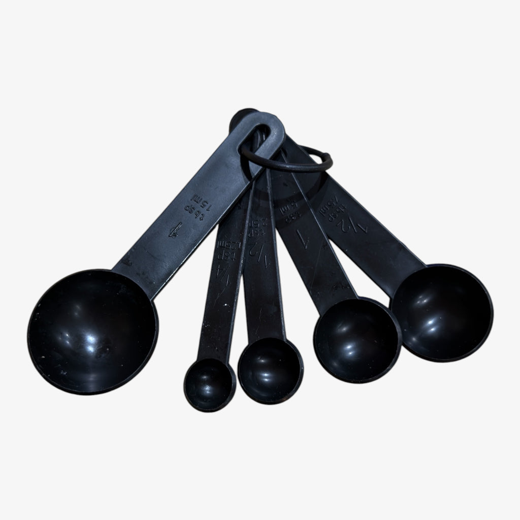 Black Plastic Nesting Measuring Spoons