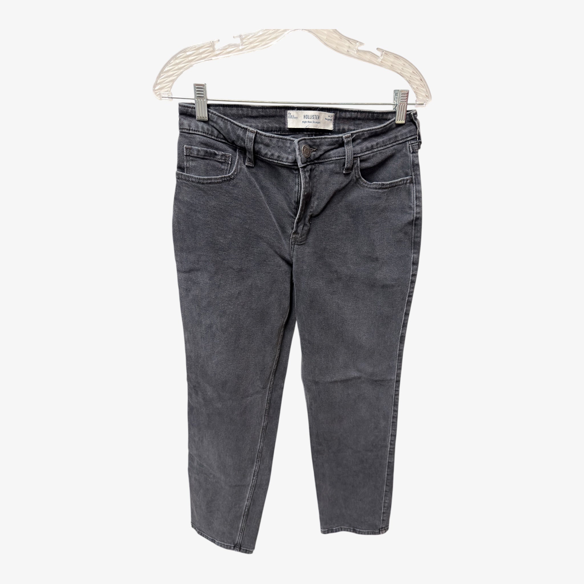 Hollister Women's High-Rise Straight Jeans Size: 8R W29